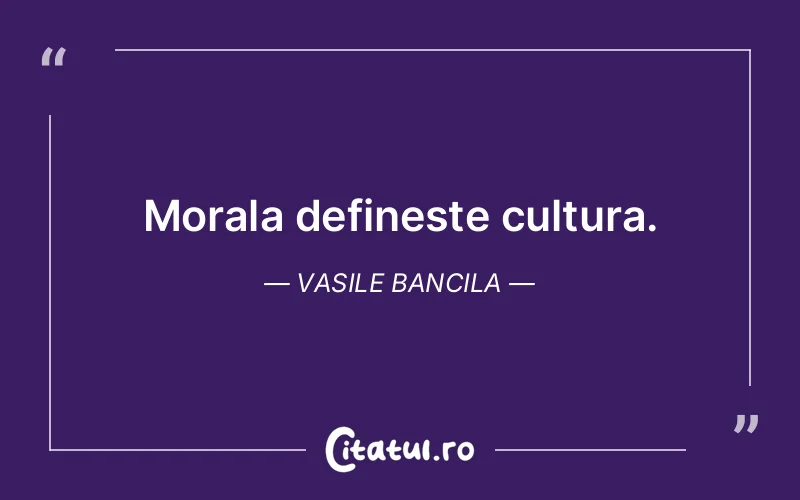 Citat Vasile Bancila - citate viata