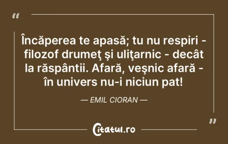 Orice filozofie adevărată duce la acţ... Orice filozofie adevărată duce la acţ...