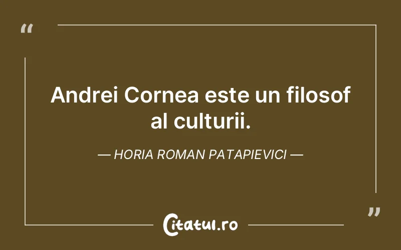 Citat Horia Roman Patapievici - citate viata