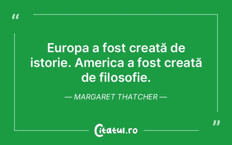 Citat Margaret Thatcher - citate viata