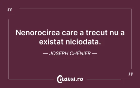 Trecutul este victima pe care o dovedest...