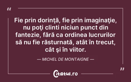 Cunoașterea viitorului ne ajută să re...