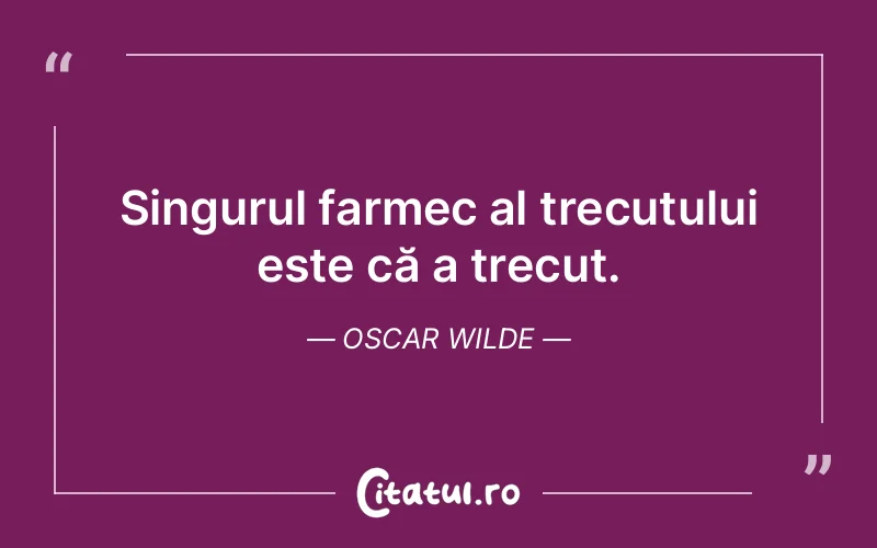 Citat Oscar Wilde - citate viata
