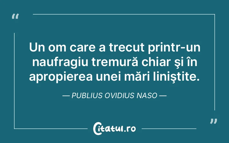 Citat Publius Ovidius Naso - citate viata