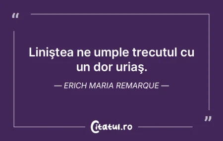 Singurul trecut care dăinuie zace, inex...