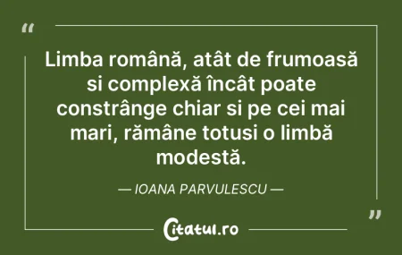 O zi a trecut domol, liniştită şi s-a...
