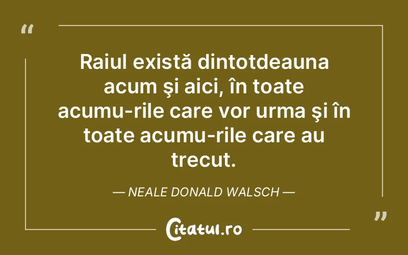 Citat Neale Donald Walsch - citate viata