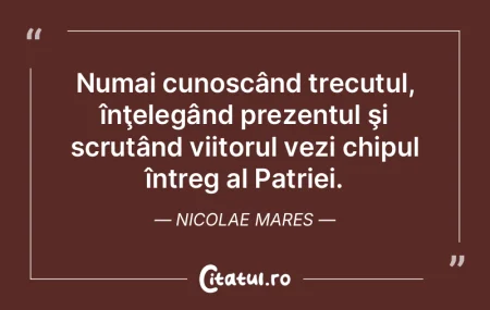 Istoria ar trebui să păstreze amintire... Istoria ar trebui să păstreze amintire...
