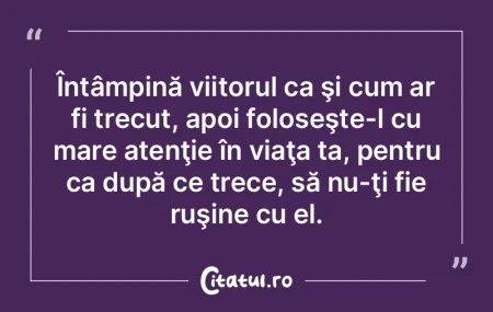Uneori, trecutul îţi poate fura viitor... Uneori, trecutul îţi poate fura viitor...