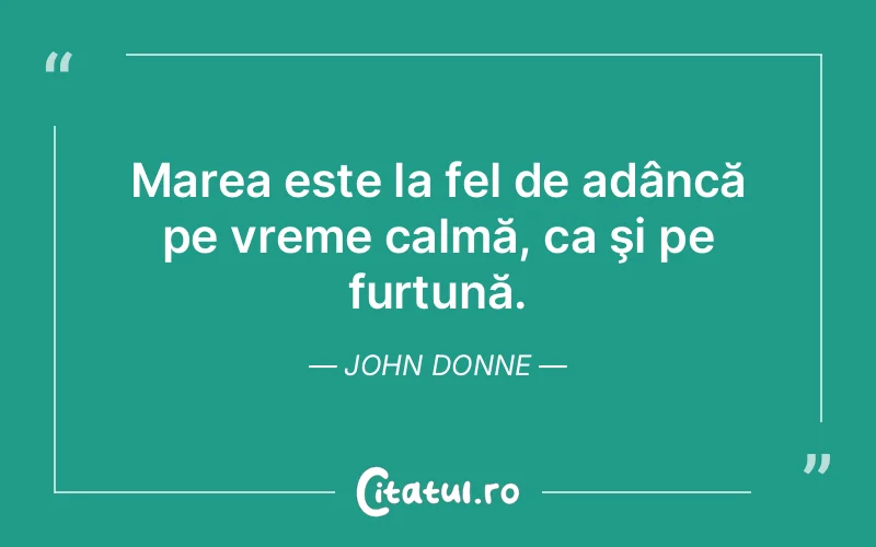 Citat John Donne - citate viata