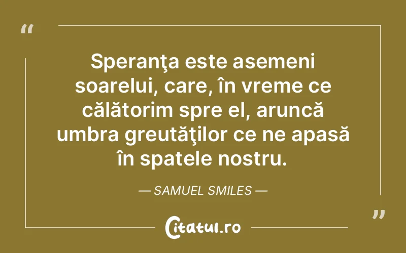 Citat Samuel Smiles - citate viata