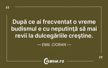 Nu cred că acest guru este ispitit de d...