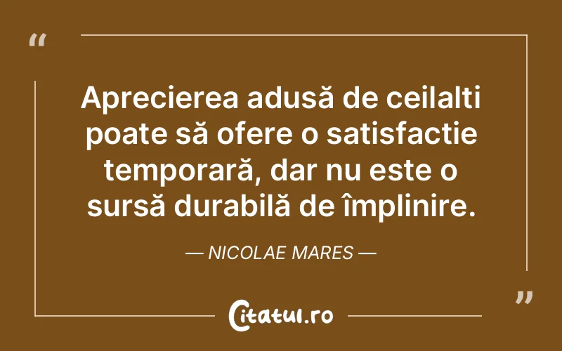 Citat Nicolae Mares - citate viata