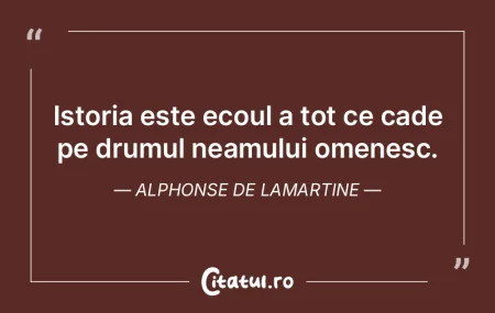 Ar trebui o istorie curata, adevarata pa...