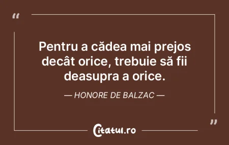 Orice existenţă are apogeul său, peri... Orice existenţă are apogeul său, peri...