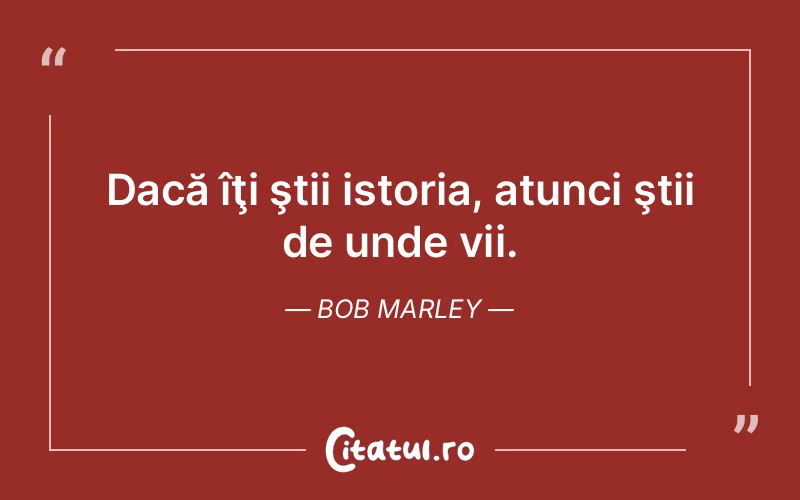 Citat Bob Marley - citate viata