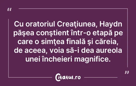 Istoria este în mişcare şi se va înd... Istoria este în mişcare şi se va înd...