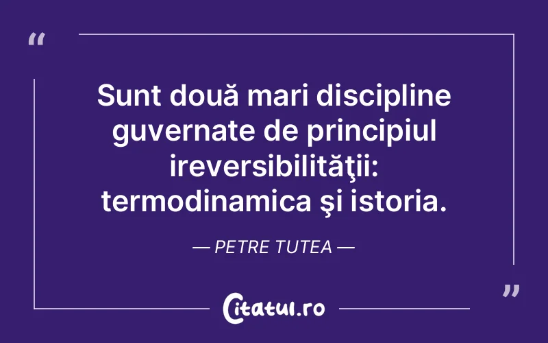 Citat Petre Tutea - citate viata