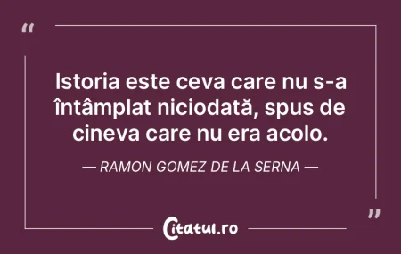 Sunt efecte de simetrie în istorie.