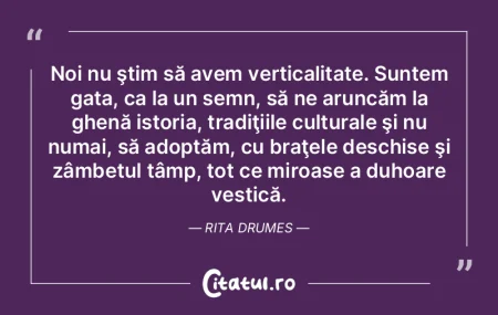 O naţiune care are istoria confuză, ar... O naţiune care are istoria confuză, ar...