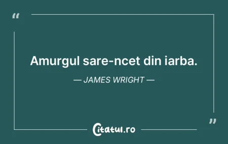 Arzând în hohote, armatele de greieri ...