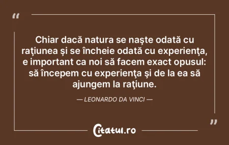 Natura şi-a îmbrăţişat în chip uni...