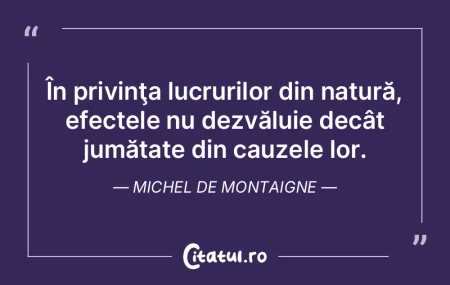 Natura nu e curată, e pură. Nicolae Io...