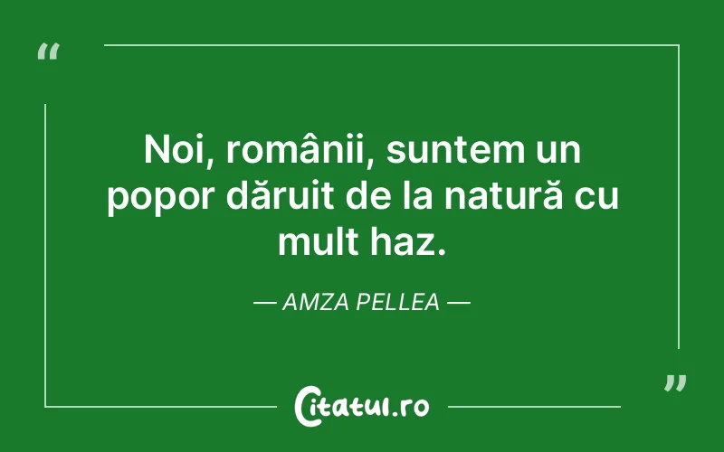 Citat Amza Pellea - citate viata