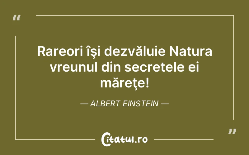 Citat Albert Einstein - citate viata
