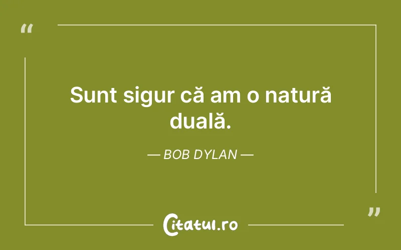 Citat Bob Dylan - citate viata