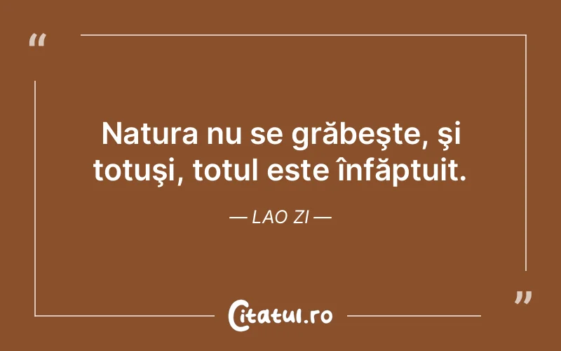 Citat Lao Zi - citate viata