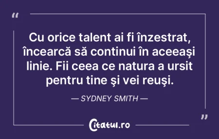 Nu te lăuda cu ce te-a dotat natura, ci... Nu te lăuda cu ce te-a dotat natura, ci...