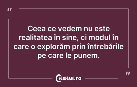 Ce e creierul? Natură Ce suntem noi, to...