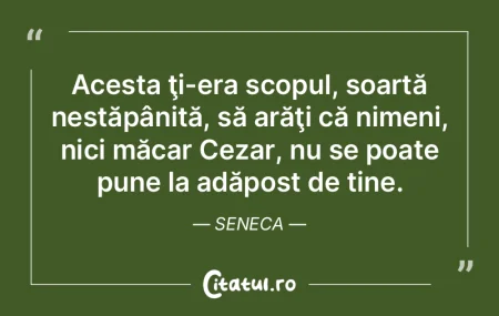 Destinul e scuza celor slabi și opera c... Destinul e scuza celor slabi și opera c...