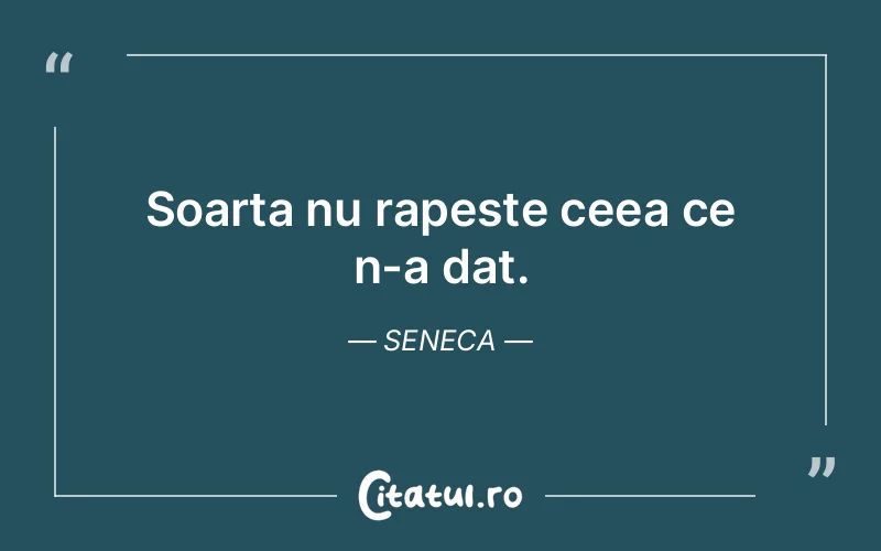 Citat Seneca - citate viata
