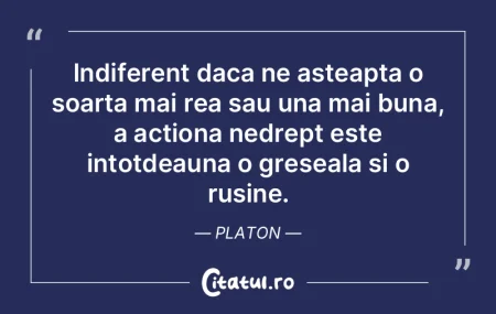 Fara indoiala ca soarta e totul, dar ea ... Fara indoiala ca soarta e totul, dar ea ...
