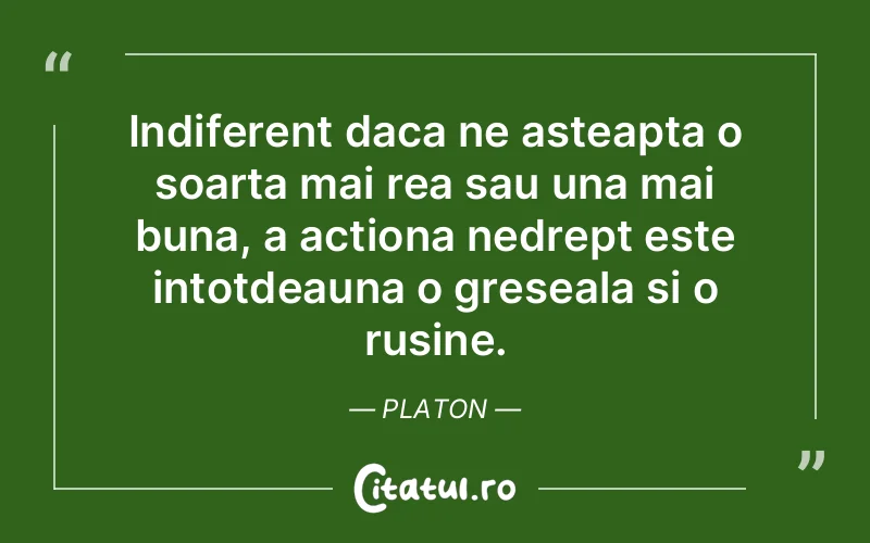 Citat Platon - citate viata