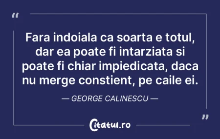 Fi multumit cu destinul tau, niciodata n... Fi multumit cu destinul tau, niciodata n...