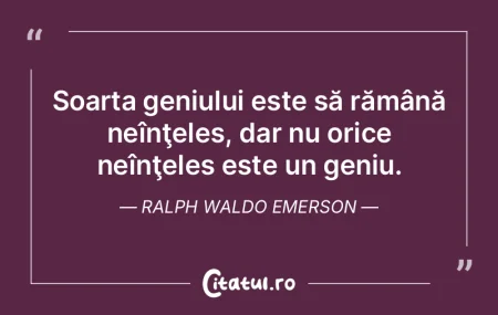 Cu cât merităm mai puţin o soartă no...