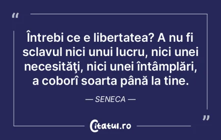 Soarta chiar şi ceea ce ţi-a luat, tot...
