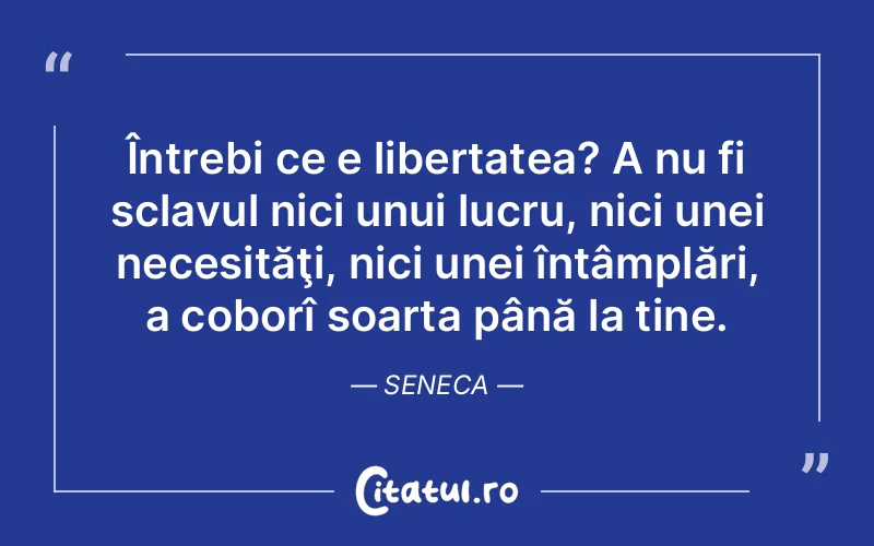 Citat Seneca - citate viata