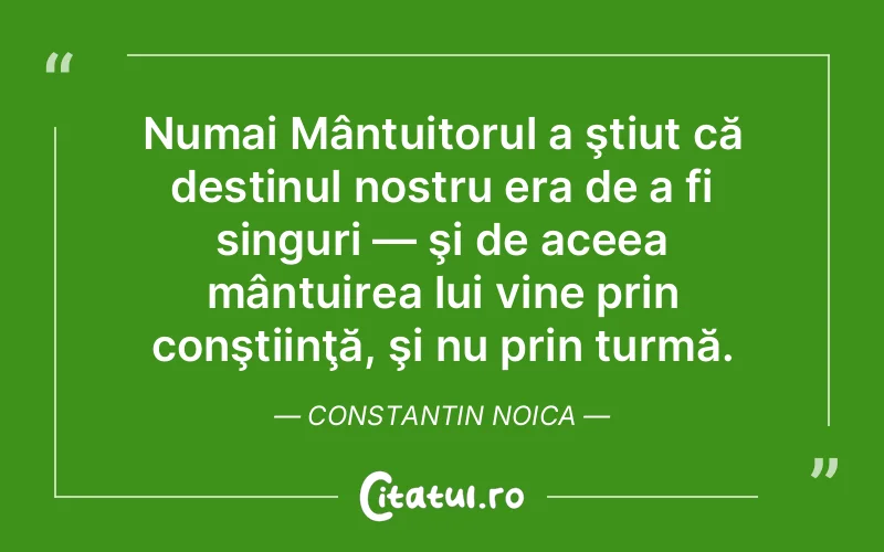 Citat Constantin Noica - citate viata