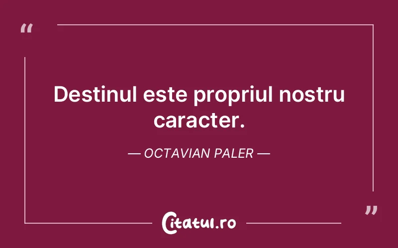 Citat Octavian Paler - citate viata