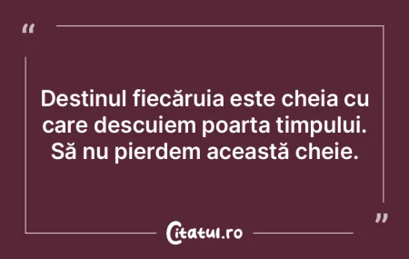 Åži-a luat destinul în mâini, dar nu Å... Åži-a luat destinul în mâini, dar nu Å...