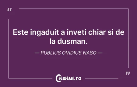 Puţina învăţătură e un lucru peric...