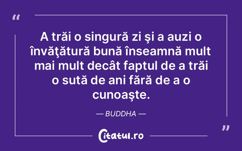 Citat Buddha - citate viata