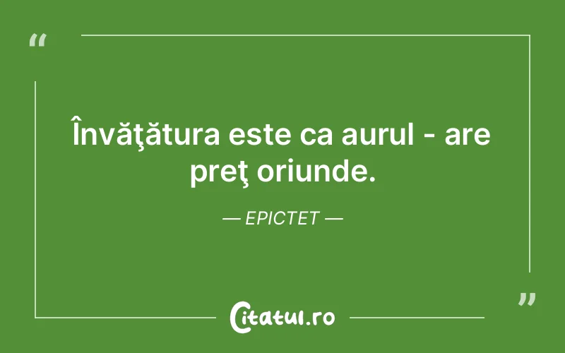 Citat Epictet - citate viata