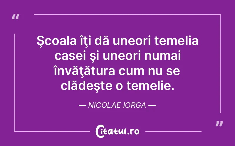 Citat Nicolae Iorga - citate viata