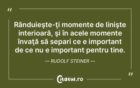 Cât trăieşti, învaţă să trăieşt... Cât trăieşti, învaţă să trăieşt...