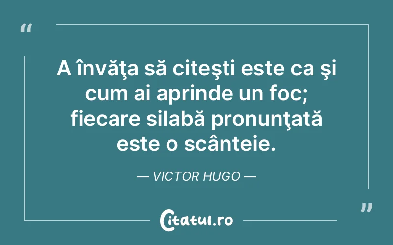 Citat Victor Hugo - citate viata
